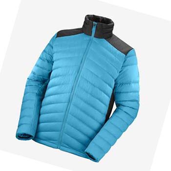 Salomon ESSENTIAL XWARM DOWN INSULATED Erkek Ceket Mavi | TR 3309DFM